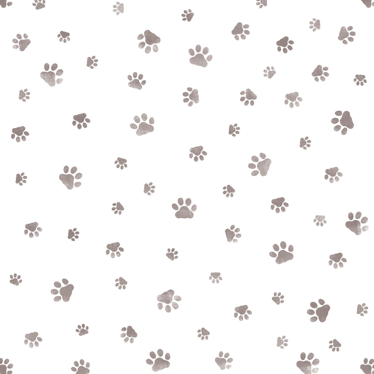 Dog Paw Pattern Wallpaper Stencil | 3552 by Designer Stencils | Reusable Art Craft Stencils for Painting |